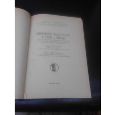 COMPORTAMIENTOS TONALES VOCALICOS EN ESPANOL Y PORTUGUES - ARMANDO DE LACERDA (CARTE IN LIMBA SPANIOLA)