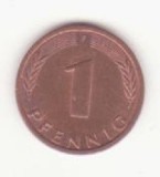 Germania (R.F.G.) 1 pfennig 1991 F