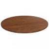 VidaXL Blat de masă rotund maro &icirc;nchis &Oslash;50x1,5 cm lemn stejar tratat 342967