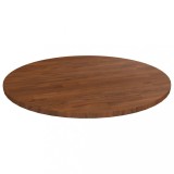 vidaXL Blat de masă rotund maro &icirc;nchis &Oslash;50x1,5 cm lemn stejar tratat