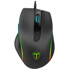 Mouse Gaming T-DAGGER Recruit 2, Optic, 3200 dpi, 6 butoane, iluminare LED foto