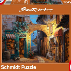 Puzzle 1000 de piese - Sam Park - Alley at Lake Como | Schmidt