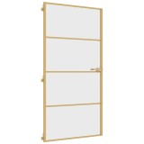 Cumpara ieftin Usa interior Slim auriu 102,5x201,5cm sticla temperata/aluminiu