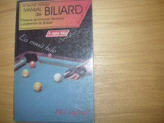 MANUAL DE BILIARD ( rara ) * foto