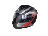 Casca moto rabatabila adulti, Safebet HF-119 Z48-R, culoare negru/gri, marime M Cod Produs: MX_NEW ROY32229
