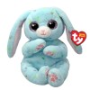 PLUS TY 15CM BEANIE BELLIES SKIPPY IEPURASUL ALBASTRU