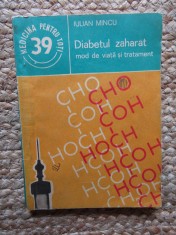 DIABETUL ZAHARAT-IULIAN MINCU foto