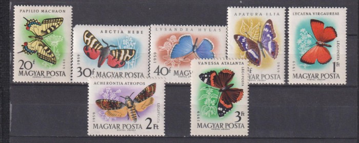 UNGARIA MI. 1633-1639 MNH