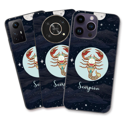 Husa Apple iPhone 11 Silicon Gel Tpu Model Horoscop Scorpion foto