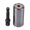 Set cheie tubulara universala din otel inoxidabil 7-19mm 1/4&quot;-3/4&quot; ajustabila