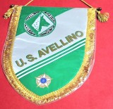 Fanion fotbal - US AVELLINO (ITALIA) - folie de protectie si dimensiuni mari 31X23 cm