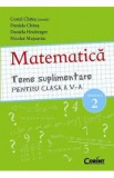 Matematica. Teme suplimentare - Clasa 5 Sem.2 - Costel Chites, Daniela Chites