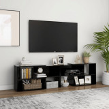 Comoda TV, negru, 149x30x52 cm, PAL GartenMobel Dekor, vidaXL