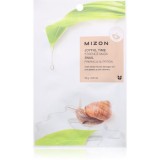 Mizon Joyful Time Snail mască textilă nutritivă cu efect de &icirc;ntărire 23 g