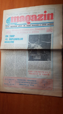 magazin 3 noiembrie 1984-canalul dunare marea neagra,biogazul in jud. giurgiu foto
