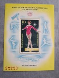 Romania MNH 1984 - JO de Vara Los Angeles Preolimpiada - LP 1101 - mici probleme calitate