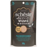 Cumpara ieftin Schesir After Dark Cat Plic Velvet Mousse Pui si Ou de Prepelita, 80 g