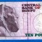 (1) BANCNOTA EGIPT - 10 POUNDS 2021, MOSCHEEA AL RIFA&#039;I SI FARAONUL KHAFRE
