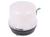 QLIGHT Semnalizator luminos continuu QMCL100-24, 24V DC, IP65, LED, Violet
