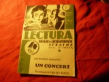 P.Romanov -Un Concert -Colectia Lectura nr 317 ,32 pag ,interbelica