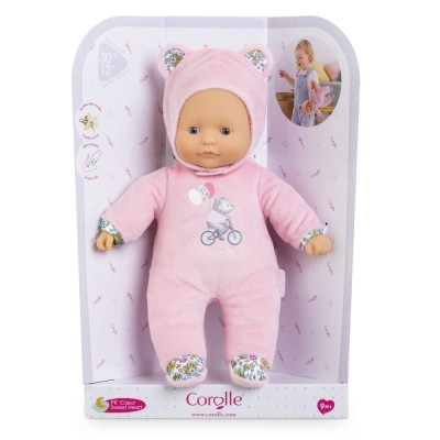 Corolle mdc bebelus sweet heart ursulet roz 30cm foto