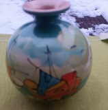 Vaza decorativa pictata manual zona Amalfi