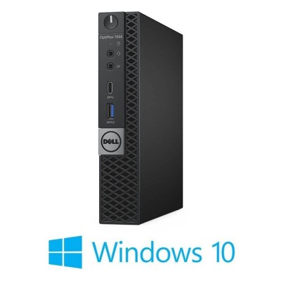 Mini PC Dell OptiPlex 7050, Quad Core i7-7700T, 16GB DDR4, 256GB SSD, Win 10 Home foto