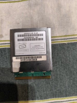 placa wireless wifi Apple iBook g4 A1054 A133 G4 Airport Extreme Card A1027 603-6235 825-6477-A foto
