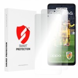 Folie de protectie Ecran Smart Protection Premium Classic pentru Oppo A5 4G, Plastic, Set 2 bucati