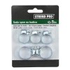 Set 5 coliere pentru furtun Strend Pro GartenVIP DiyLine