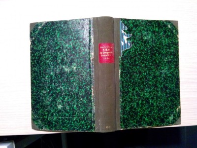 BULETINUL SOCIETATI REGALE ROMANE DE GEOGRAFIE - Tomul LV, 1936, 338 p. foto