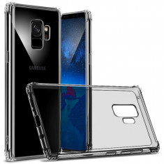 Husa Samsung S9+ Plus Pro Anti-shock Tpu Silicon Crystal Clear Upzz Fumurie foto