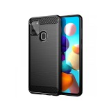 Husa pentru Samsung Galaxy A21s A217 Forcell Carbon Neagra