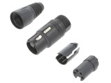 Mufă XLR Mamă 4 Pin Zinc pentru Cablu, Neutrik