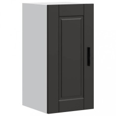 vidaXL Dulap de bucătărie &bdquo;Porto&rdquo; din lemn de lemn negru