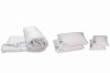 Set pilota 180x200 cm, 200g si 2 perne 50x70 cm si 2 perne 40x40 cm HypoallergenicMed Somnart, microfibra matlasata