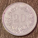 C50 - Moneda foarte veche - Elvetia - 20 rappen - 2003