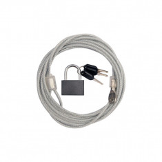 Cablu antifurt de 3 m cu 3 chei Vorel 77815