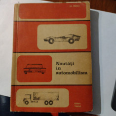 NOUTATI IN AUTOMOBILISM ING GHEORGHE FRATILA ED TEHNICA 1968