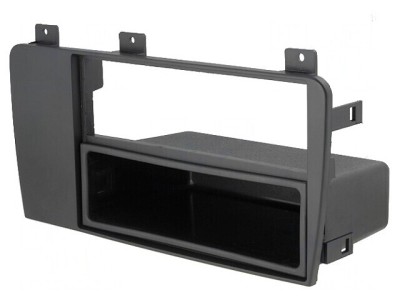 Cadru radio Volvo 2 ISO negru foto