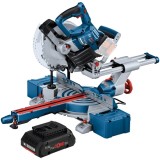 Bosch GCM 18V-216 D + ProCORE - Fierastrau circular stationar 216x30 mm + Acumulator Li-Ion 18 V 4 Ah