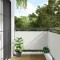 vidaXL Paravan de balcon, alb, 600x90 cm, PVC