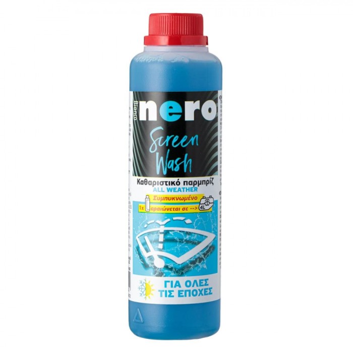 Soluție Curățat Parbriz Nero, All Weather, Capacitate 1L