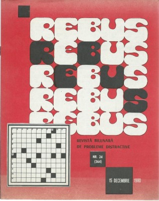 Revista Rebus nr. 24 / 15 decembrie 1980 foto