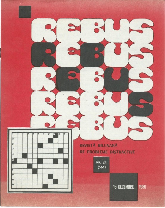 Revista Rebus nr. 24 / 15 decembrie 1980