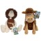 Set 2 jucarii din plus Dug 40 cm Hognob 27 cm, Early Man
