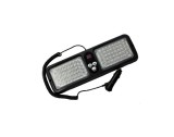 Cumpara ieftin Lampa Led parasolar stroboscopica 12V Lumina Portocalie