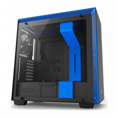 Carcasa NZXT H700 Matte Black Blue foto