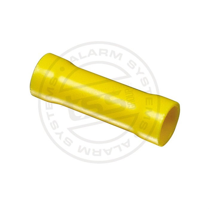 Conector electric tubular, mufa pentru inadire diam 2.5mm - 6mm, Galben Kft Auto