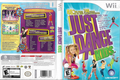 Joc Wii JUST DANCE KIDS Nintendo joc Wii classic/mini/U foto